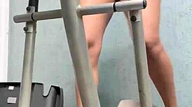 brave girl dares in gym