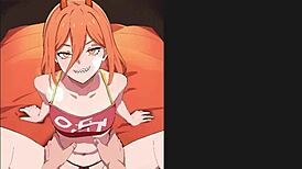 Cute Power Gets Missionary Creampie in POV Action, Ohh My Waifu, What a Wet Finish You Have!