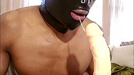 Intense gay passion builds as he deepthroats a massive cock before getting his ass fucked hard