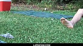 Latino Boys Fuck Outdoors!