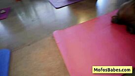 i'm sucking this huge dick during yoga classes with lindsey lakes and johnny love it's so wet