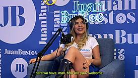 shaira psychosex rides big black cock on juan bustos podcast