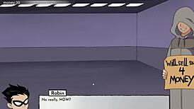 18Titans Part 7 unfolds with epic cartoon parody action. The game-inspired scenes bring wild twists to every frame.