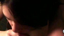 wacky honey takes a massive sperm shot on her face, swallowing every drop.