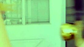 Latina Stepteen Savors Intimate Oral Feast