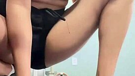 brave girl dares in gym