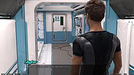 Hot Doctor Rejects Curvy Patient In Space