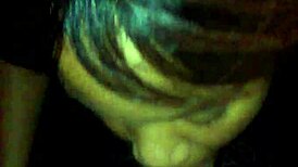 dick shoved deep down her throat