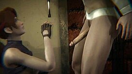 Aerith, Jessie, Tifa blowjob compilation