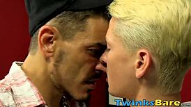 Tender Teen Benjamin Riley Barebacked by Inked Hunk