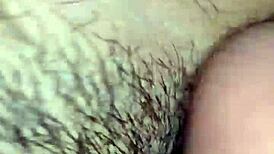 Married Woman Bent Over In Doggystyle Pussy Fucking With Hairy Bush