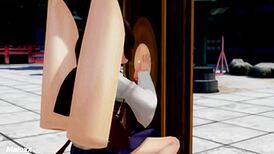 Priestess Training in 3D Hentai Anime - What a Shock!