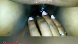 Latina amateur with big natural tits deepthroats before assfucking and anal orgasm