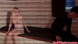 Man, this closeup redlight sex with a stunning hooker is unreal!