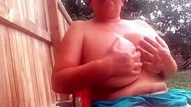 amateur couple gets down with wild homemade tit play