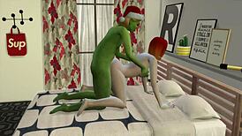 The grinch steals christmas joy