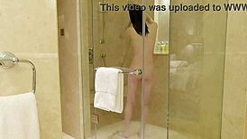 Clear Student Bathes in Luxury Hotel