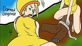 miss valentine from one piece teases with steamy hentai action