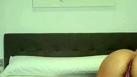 Watch Claudia Bavel tease in lingerie before ripping clothes and fingering her tight pussy to a big squirt in the bath?