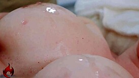 I can't resist Lauren Phillips getting creampied in Zensation scene