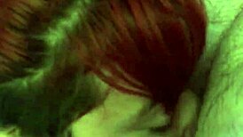Redhead Amateur Sucks and Licks Balls