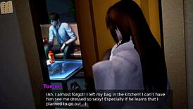 I explore the academy 205 in this anime game