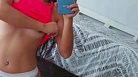 Pretty Girl Next Door Orgasms Naked with Vibrator