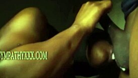 Sympathyxxx Chokes on Big Black Cock in Bathroom Sneaky Cumshot