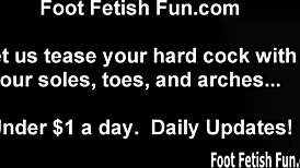 you can't stop staring at my feet, can you?