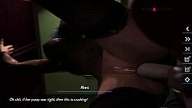 Dreams of Desire - Alex Fucking Tracy's Pussy and Ass Holes from Behind