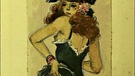 Vintage Erotic Illustration From Antique Comic Era