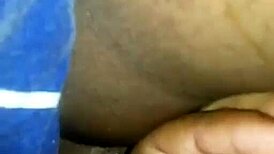 Latina amateur with big natural tits deepthroats before assfucking and anal orgasm