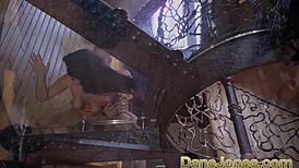 Dane Jones Fucks Romanian Nelly Kent Doggy Style On Glass Floor