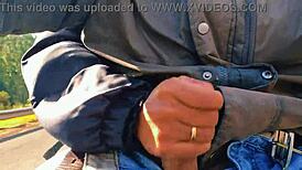 hotwife safada, i jerked off on road, oops