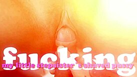 Stepsis Turns 18, I Fuck Her Tight Shaved Pussy in POV