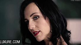 Blonde and brunette beauties blowjob in missionary with guys