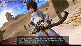 I explore the academy 205 in this anime game