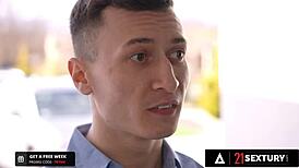 Sata Jones Offers Tight Ass to Charlie Dean!