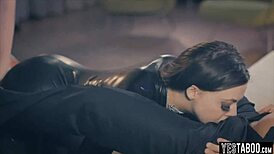 Bent over doggystyle threesome!