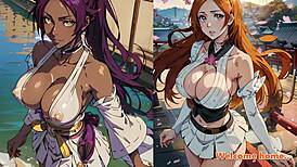 Orihime And Yoruichi Make You Cum Hard! Joi Fap Beat 2 Cum Points Commission
