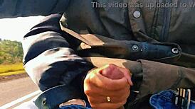 hotwife safada, i jerked off on road, oops