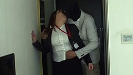 uhh, got wild with travel agency lady in office sex mess