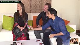 Betäubter Freund, seine Frau und meine in wilder Anal-Aktion gefickt