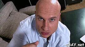 Intense free gay sex action