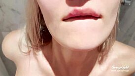 Step Mom Caught Son Jerking and Helps Him Finish