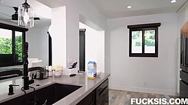 Lucky Anne Nicky Rebel Gets Hardcore Blowjob! Big Ass And Tits In Pov.