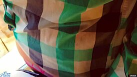 i messed up and cummed all over this milf's wet panties during outdoor masturbation