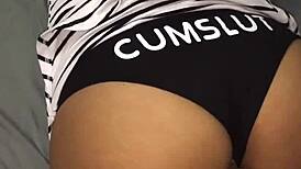 Using A Sexy Latina Cumslut On A Little Slut