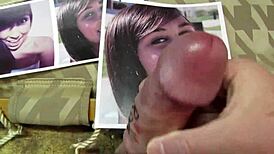 Jeff Tributes Rachel with Big Cock Cumshot!