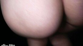 Petite Teen 18+ Takes Cock in Asshole Reverse Cowgirl